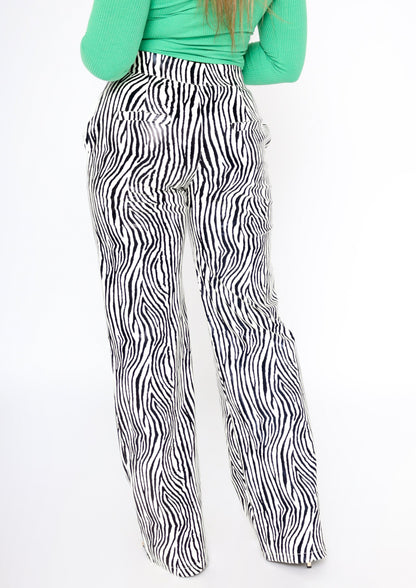 Wildlife | Zebra Print Pants